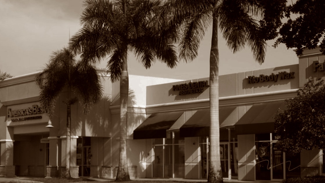 Exterior Building Photo Sepia